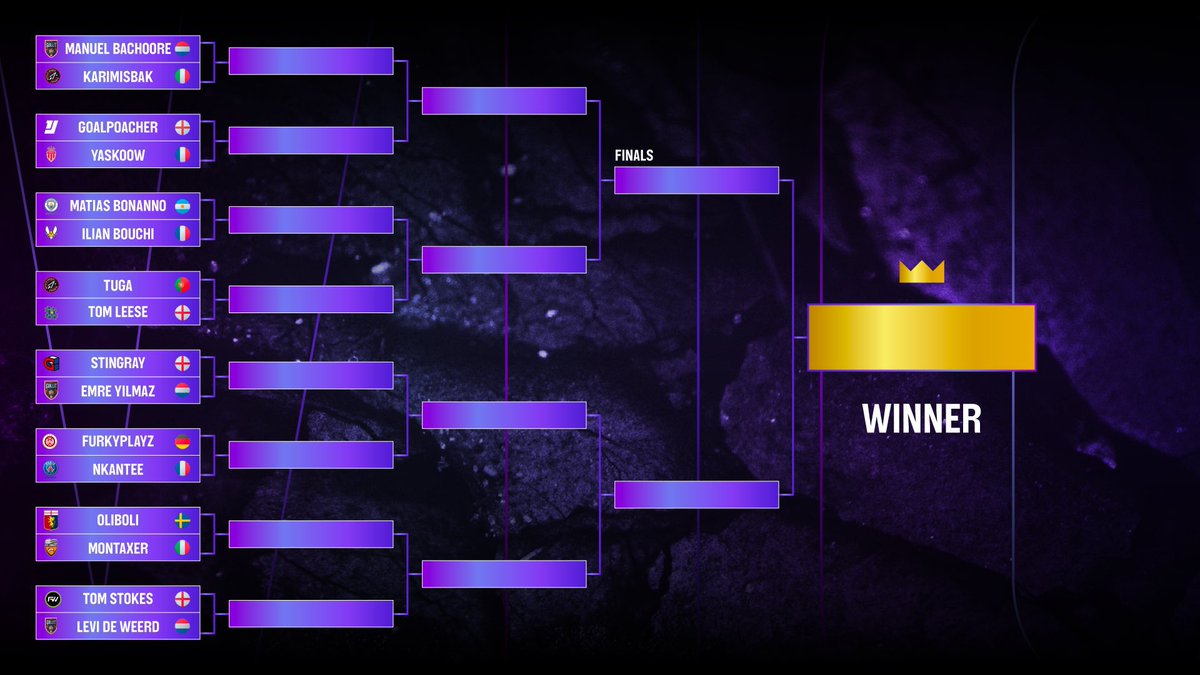 NKanteeee's tweet image. Je joue la FINAL SHOWDOWN ce soir à 20H sur ma chaîne Twitch ! 💜

#WickedWednesday 👑

@BSmith_Esports @Rbuckley98 &amp;amp; @elgato thanks for hosting this tournament 🏆