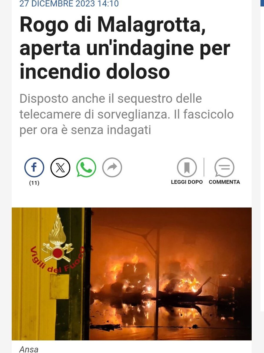Incendio doloso, la procura di Roma indaga sul rogo divampato a Malagrotta.
Il procedimento è stato aperto dopo la prima informativa trasmessa a piazzale Clodio dai vigili del fuoco