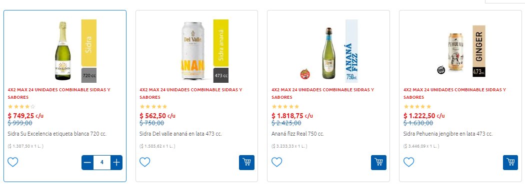 mdvaz's tweet photo. @carrefourarg  Creo que la calculadora funciona mal. 4x2 significa que pago 2 y llevo 4. Deberia ser 50% no 25% 🤦‍♂️ https://t.co/C4Kr5gC3pQ