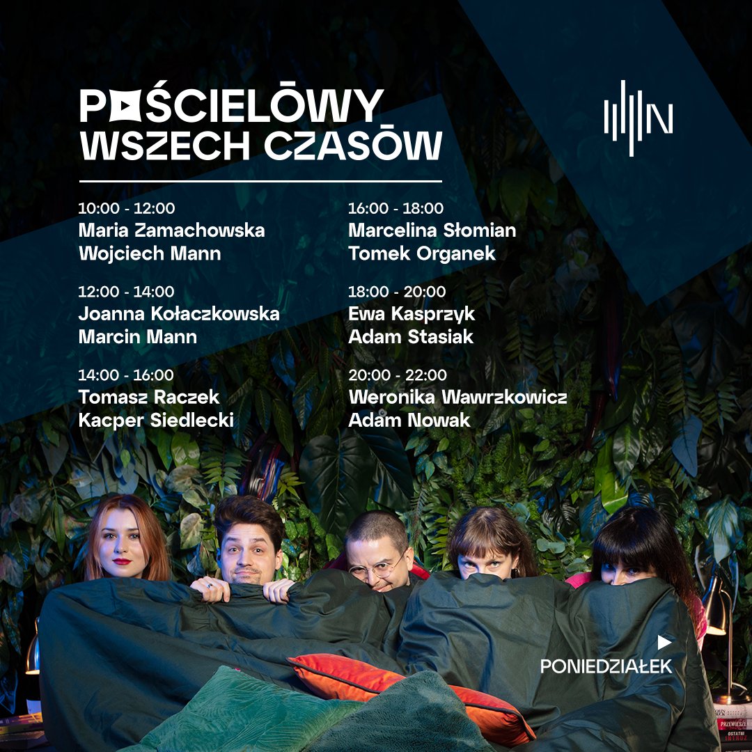 RadioNowySwiat's tweet photo. Mimo że w powietrzu ciągle zapach świąt, to my już przy #Nowym Roku. W poniedziałek 1.01.2024 nie będziemy wyciągać was z łóżek. Od 10:00 zaprezentujemy #PościelówyWszechCzasów. Do usłyszenia. @RadioNowySwiat #PioniPoziom #NowyRok #2024 https://t.co/QIzBYqXGxu