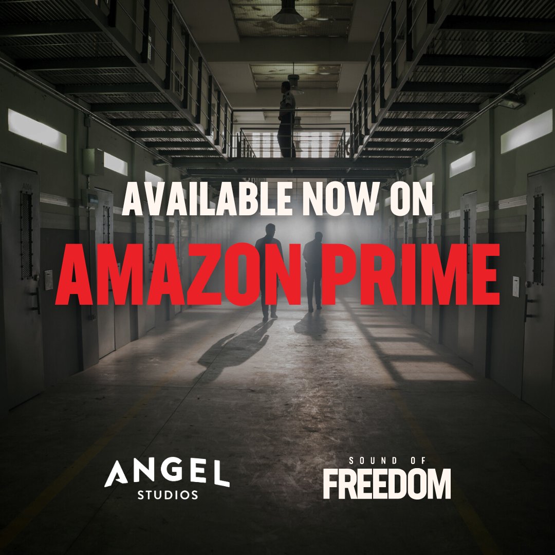 That’s right! Sound of Freedom is now streaming on Amazon Prime Video, co-exclusively with Angel Studios. Experience the film at home that has impacted millions worldwide. #SoundofFreedom #AngelStudios #AmazonPrimeVideo #NowStreaming #AngelGuild