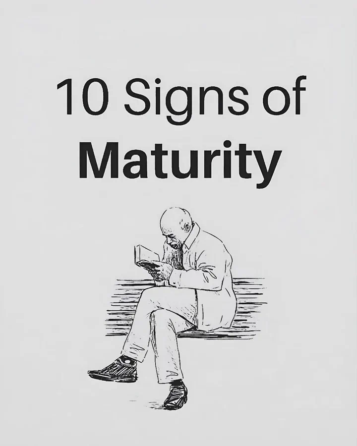 mindfulmaven_'s tweet photo. 10 Signs Of Maturity:

- Thread - https://t.co/wgB3V4rASy