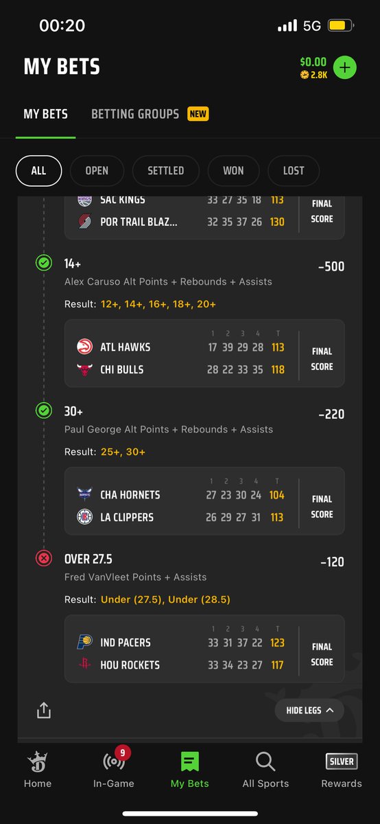 DevynJames's tweet photo. 💔 @FredVanVleet almost cashed this for me yesterday. Missed by 0.5 🤦🏼‍♂️ Holidays were tough this year, definitely would have been nice but we will get em next time Fred! I got faith Bruv. https://t.co/gOYyo2Pa9l