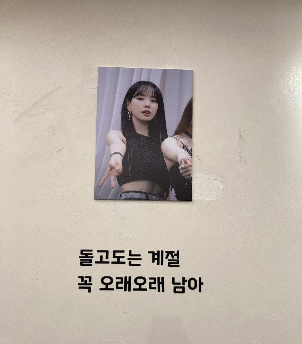 tkaqhr11's tweet photo. #내가_사랑한_모든_설아에게
카페 너무 이쁘고 벽에 설아가 했던 말들 다시 보니 좋았어요 설뿌아 실물도 넘 귀여워요🐳 https://t.co/ECAfjonT2X