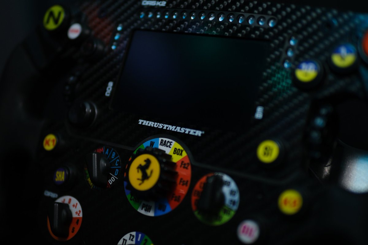 lovefortysix's tweet photo. My two lovely @TMThrustmaster wheel rims for road races😍
What's your favorite wheel rim for simracing?
#simracing #Thrustmaster #SF1000 #488gt3 #ferrariwheel #simracer #iracing #assettocorsa #ferrari #fujifilmxs20 #sigma30mmf14 https://t.co/zoalg7Hfvv