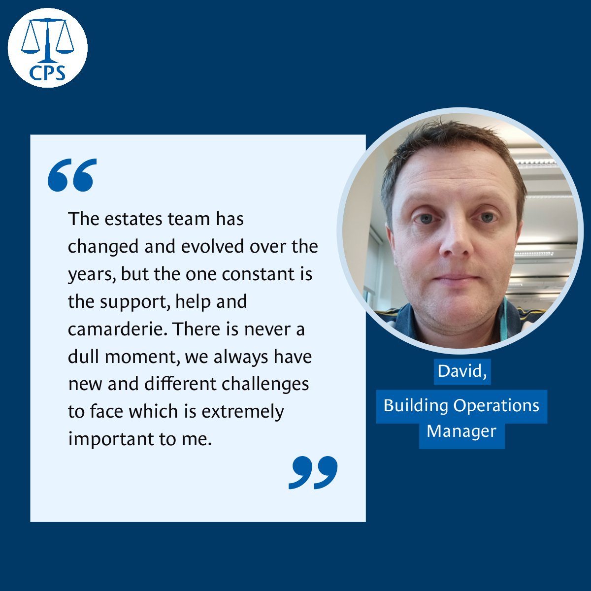 ⏳ There's still time to apply for our head of corporate estates management role.

Join our estates team in the Crown Prosecution Service and help deliver safe, secure and modern workplaces where our employees can thrive.

Apply by 11.55pm, Fri 29 Dec.

👉 bit.ly/3RzfAmf