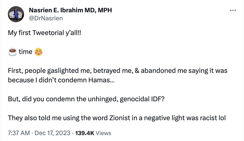 StopAntisemites's tweet image. Boston, MA - Dr. Nasrien E. Ibrahim is a transplant cardiologist at Brigham and Women’s Hospital, as well as Assistant Professor of Medicine at Harvard Medical School. 

We are extremely concerned to see Dr. Ibrahim:
- wouldn&apos;t condemn Hamas
- upset Israeli hospitals refuse to…
