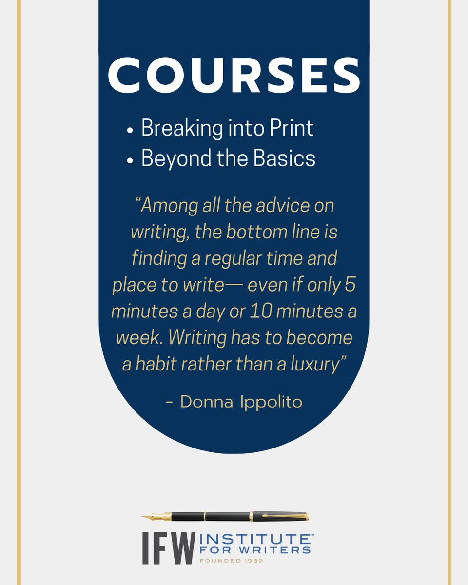 IFWwriters's tweet photo. ๐ฅ The best way to learn is to be taught by the best. This month we are highlighting Donna Ippolit ๐ฅณโจ
https://t.co/jlpzPYB4pZ
#writing โ #writerscommunity ##adultwriter #writer #amwriting #novel #instructor #author #teacher #editor #publishedauthor #mentor #writingmentor https://t.co/7042Pfh2w8
