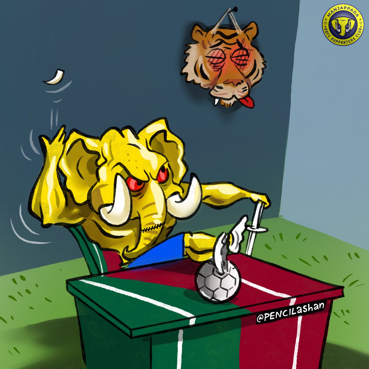 Legacy....? 😏😏😏
𝗬𝗼𝘂𝗿 @$$🫵

#Manjappada #KoodeyundManjappada #ISL #KBFC