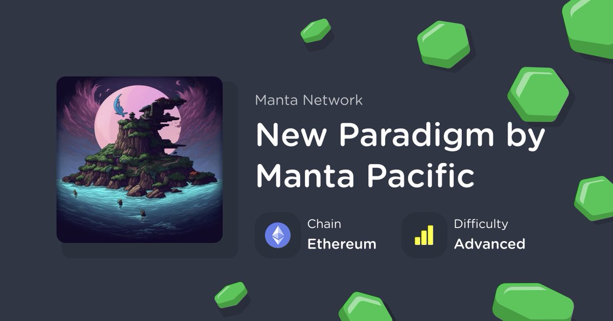 Explore <a href="/MantaNetwork/">Manta Network (🔱,🔱)</a> as the first L2 with native yield for ETH and stablecoins, powered by @CelestiaOrg.

Enter a New Paradigm by depositing on its zk-powered, modular chain.

layer3.xyz/quests/new-par…