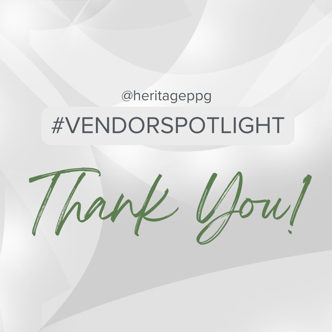 heritageppg's tweet image. 🎉 A huge THANK YOU to our vendors for an awesome 2023! Your support was key to our success. 

Here's looking to 2024 for an even more successful year!