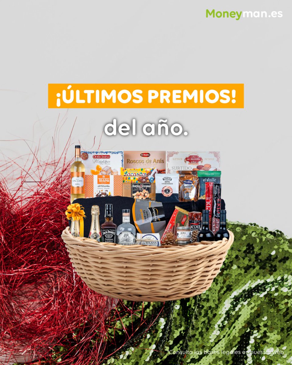 Una gran Cesta de Navidad valorada en 270€ para nuestros clientes más fidelizados, y otra cesta valorada en 50€ para los que hayáis pedido por primera vez este Diciembre.
#felicesfiestas #cestasnavidad #sorteo