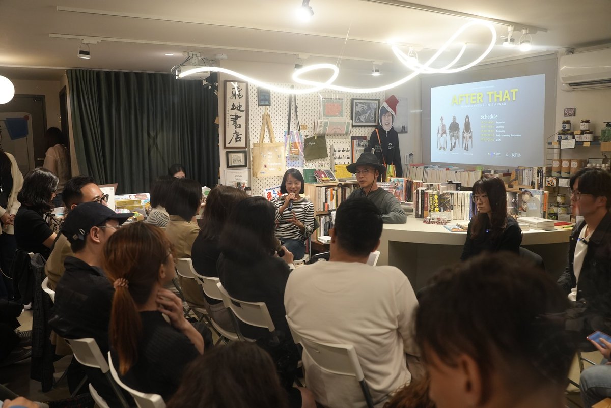 taiwanplusshows's tweet photo. Thanks to everyone who joined our After That Screening &amp; Sharing event tonight hosted by @kwangliu of @CWM_en with guest speakers @kalaileung and @KaceyWong15! https://t.co/B9SqXa5ijE
