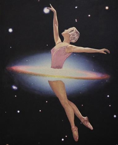 hiddentowergems's tweet photo. Black Swan (2022). Joe Webb. 304,8 x 254 cm. UV Print and Oil Painting. https://t.co/8ATXUhEp8c
