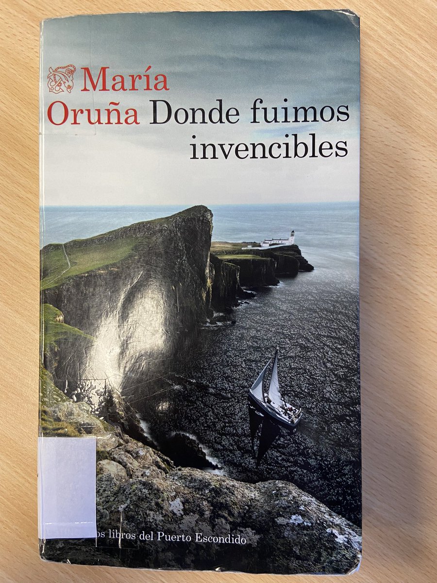 #DondeFuimosInvencibles Entretenida novela de @maria_oruna Con ganas de leer nuevas aventuras de la teniente Valentina Redondo.