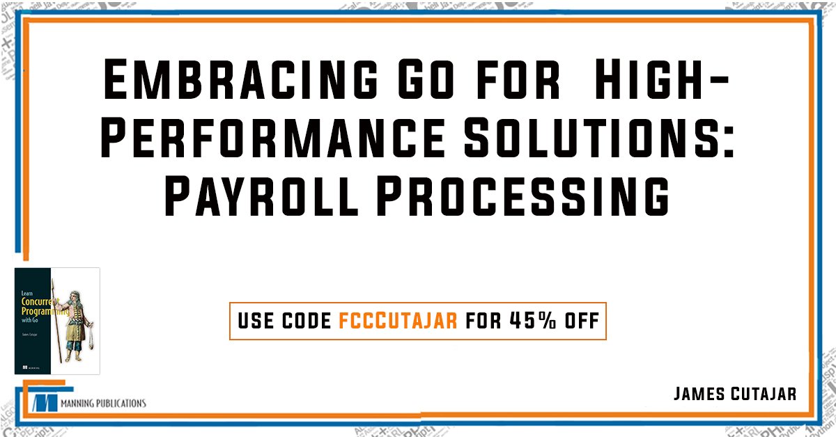 🚀 Master high-performance coding with "Learn Concurrent Programming with Go," by <a href="/cutajarj/">James Cutajar</a>. Discover how to boost performance, scale programs, and harness Go's power for concurrency. 

Read this sneak peek article for more learning!
🔗 mng.bz/M98D

#Golang