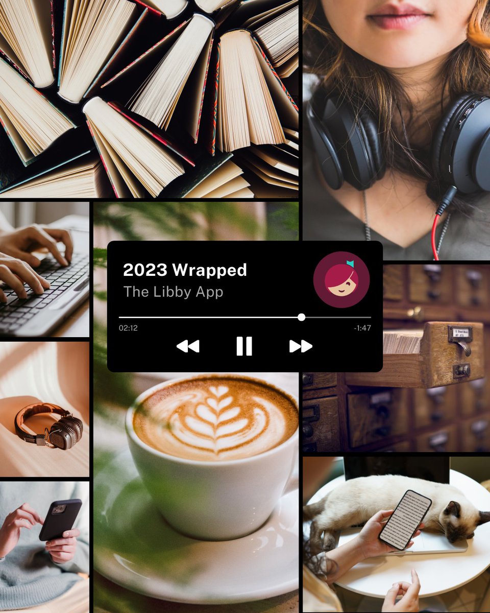 📅 It was a year for the #books! 📚

To see the 2023 #LibbyApp 📱 highlights that brought #readers an even better experience, visit the link! 🔗 bit.ly/3tqh762

#Bookish #FreeReading #FreeBooks #Library #Reading #Audiobooks #Ebooks #Magazines #BookTwitter