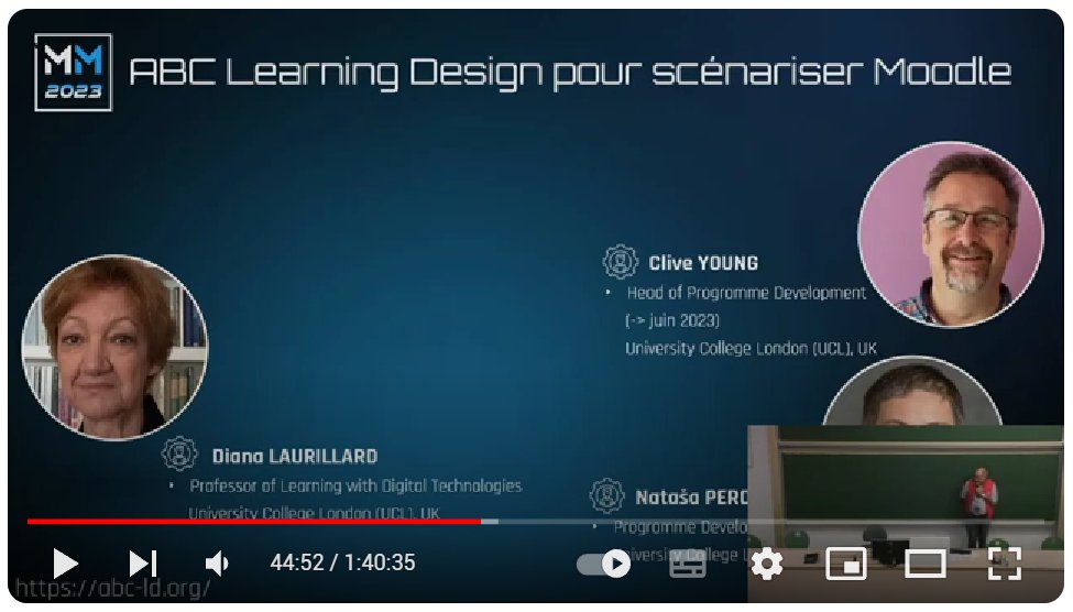 ABC Learning Design fait son chemin dans nos formations, notamment grâce aux équipes académiques du MENJ, avec ici @skleinDaneReims cc <a href="/ABC_LD/">ABC LD</a>. Source: youtube.com/live/2WAgUPPLR…