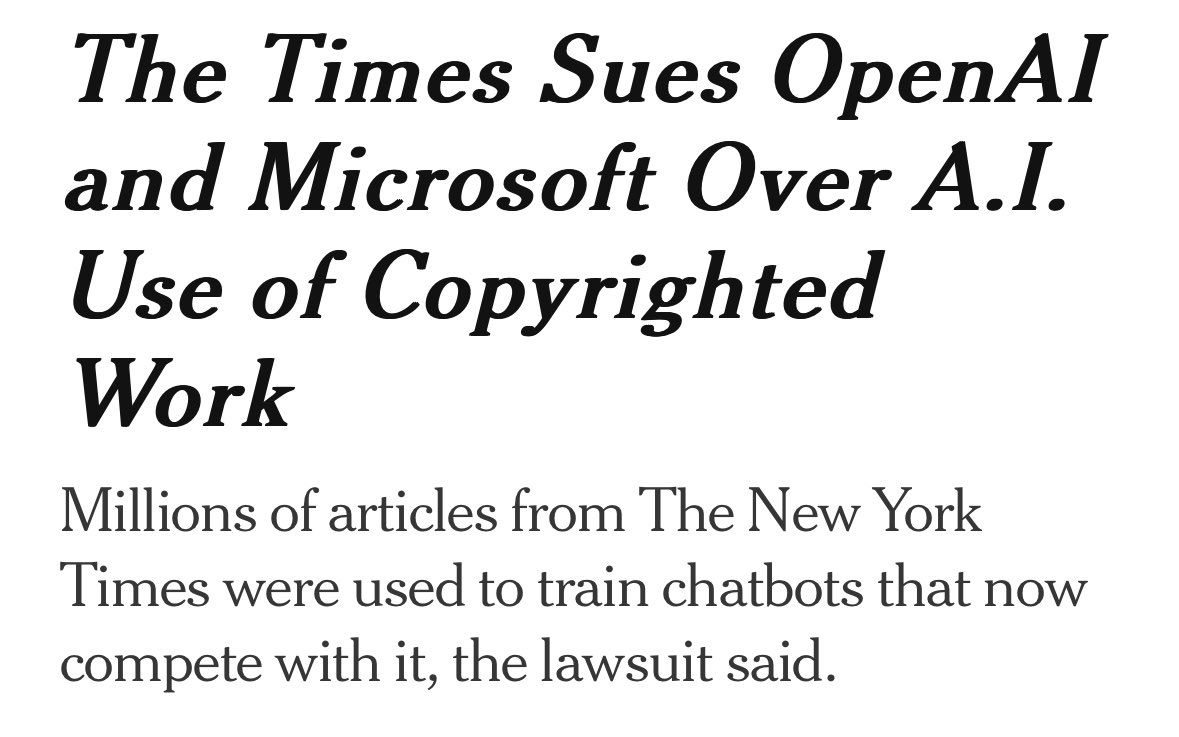 levie's tweet photo. This is a good thing. We will be able to finally put to rest the ambiguity on copyrights and training data. https://t.co/vRKaVoxJb0
