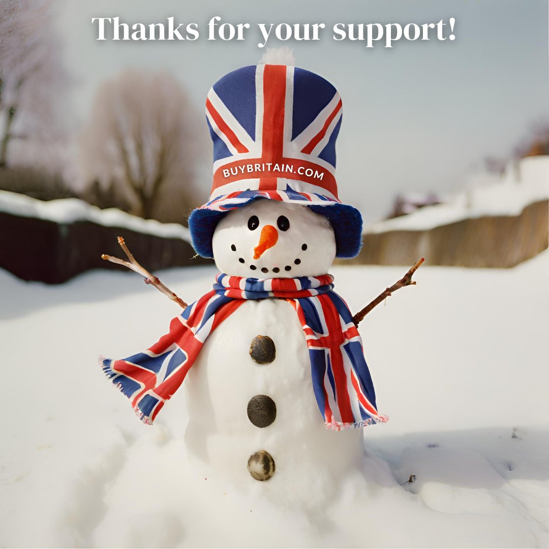 On behalf of all the small local businesses selling on Buy Britain, #ThankYou for your support in 2023 - it means the world to us 🤗 🛍🎁👉 buybritain.com #firsttmaster #BuyBritish #bizbubble #SmallBiz #shoplocal