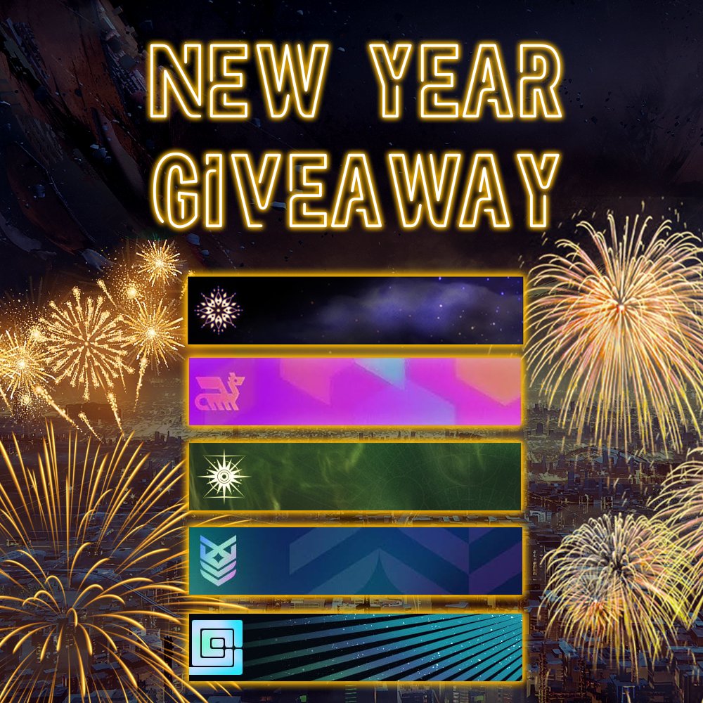 ๐ญ๐๐ฒ๐ฝ๐ต๐ถ๐ฟ๐ถ๐ (@zzephiris) on Twitter photo โจ๏ธBig New Year Giveawayโจ๏ธ
To celebrate, I'll be giving away one of each of the emblems below!
To participate:
1. Follow <a href="/Zzephiris/">๐ญ๐๐ฒ๐ฝ๐ต๐ถ๐ฟ๐ถ๐</a> and on Twitch twitch.tv/Zzephiris
2. Like & Repost
3. Tag a friend ๐ซฐ
Winners announced on 01/02!
Good luck๐
#BungieCreator โจ๏ธBig New Year Giveawayโจ๏ธ
To celebrate, I'll be giving away one of each of the emblems below!
To participate:
1. Follow <a href="/Zzephiris/">๐ญ๐๐ฒ๐ฝ๐ต๐ถ๐ฟ๐ถ๐</a> and on Twitch twitch.tv/Zzephiris
2. Like & Repost
3. Tag a friend ๐ซฐ
Winners announced on 01/02!
Good luck๐
#BungieCreator