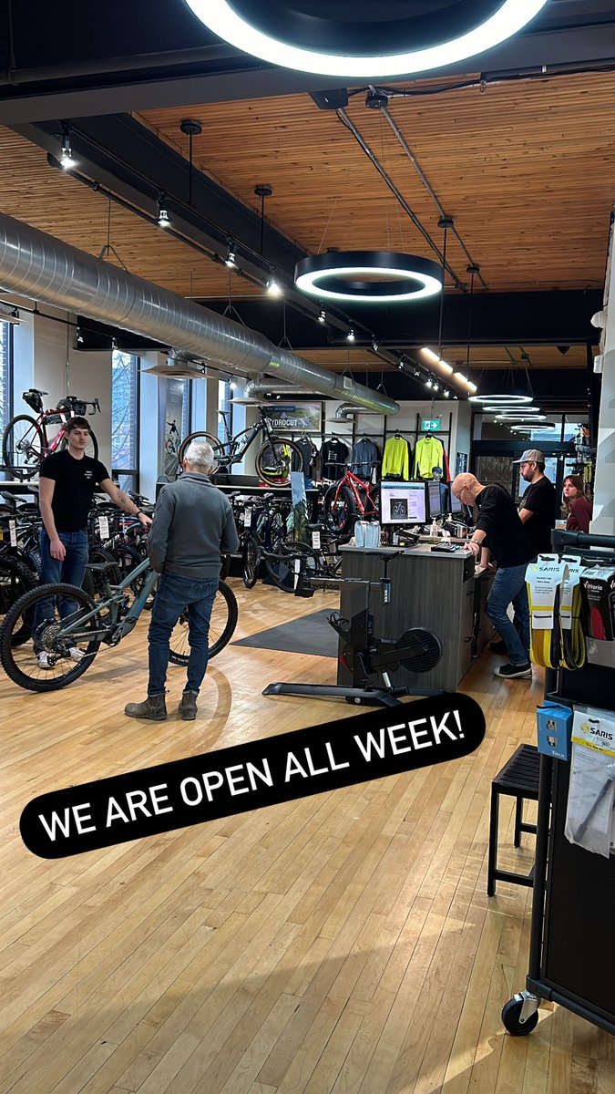 We are open this week with regular store hours to help you with your cycling needs to finish off 2023!!!

There are some awesome Boxing week deals this week so don’t forget to stop by and SAVE!!!

#ziggyscyclekw #bikestore #boxingweeksale #bikesale #bikesales #newbike