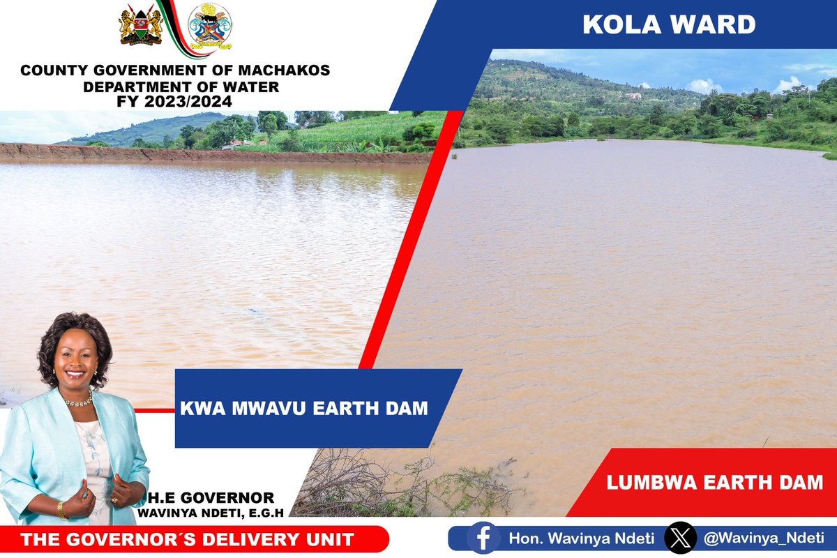 theOfficeKettle's tweet image. Water is life, and Water in Machakos is more than just life. This is why @Wavinya_Ndeti has prioritized water projects in her government. Am excited for the  #GovernorWavinyaAt1 documentary showing tonight on @citizentvkenya at 9:45pm
