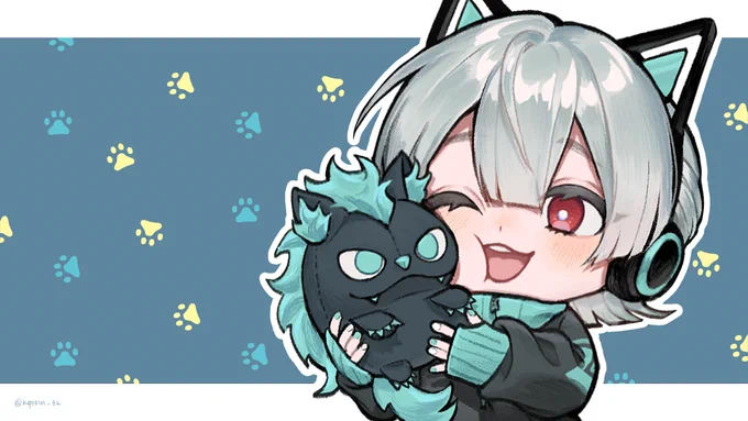 #上弦画 #新月画 