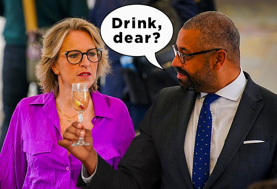James Cleverly & wife enjoying Christmas together...🍸💊😴

#JamesCleverly #Rohypnol #GTTO #ToriesOut #ToriesOut538 #ToriesUnfitToGovern #GeneralElectionNow