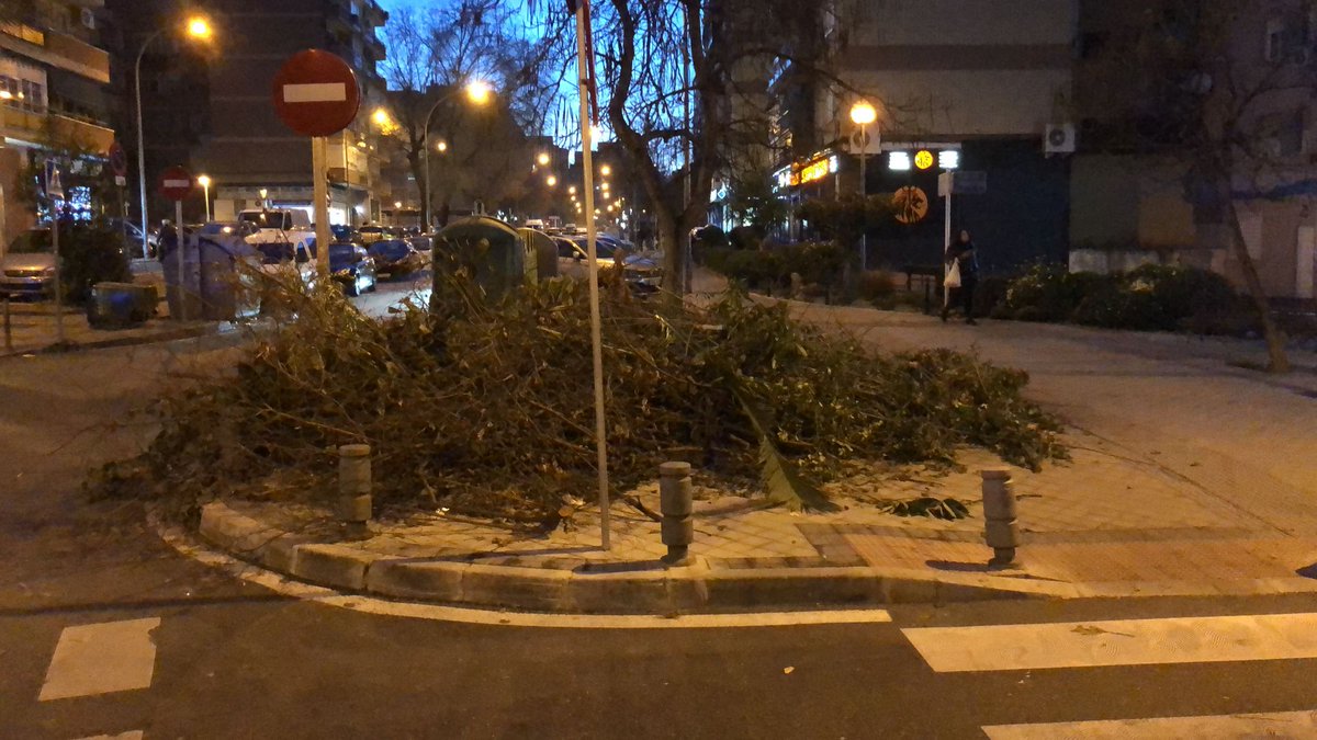VOX_leganes's tweet photo. 🤬😠😡 Han pasado 11 días desde el tuit que subíamos el pasado 16 de diciembre y ahí siguen los restos de la poda en proceso de descomposición en #Zarzaquemada.

❌️ "Hechos" de una gestión nefasta de un gobierno débil e ineficaz.

#SoloQuedaVOX🇪🇦🇪🇦🇪🇦 https://t.co/KnEBaYxu56