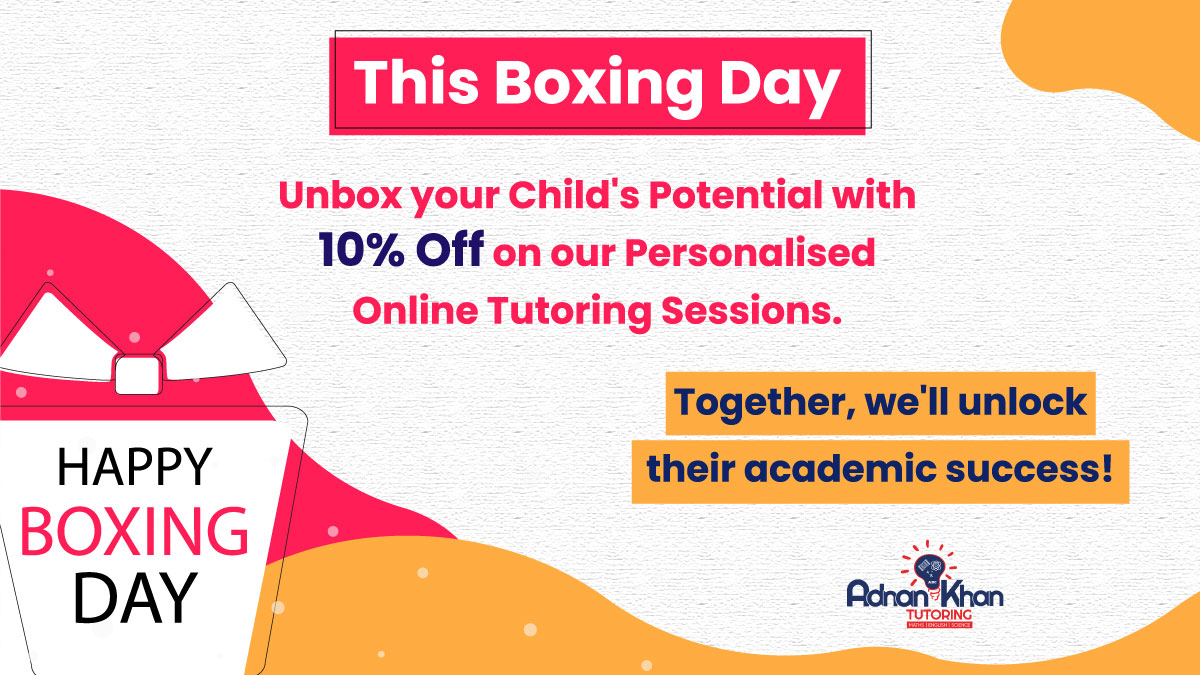 #boxingday #boxingdaysale #discountoffer #onlinecourses #freetrialclass #enrolnow #adnankhantutoring