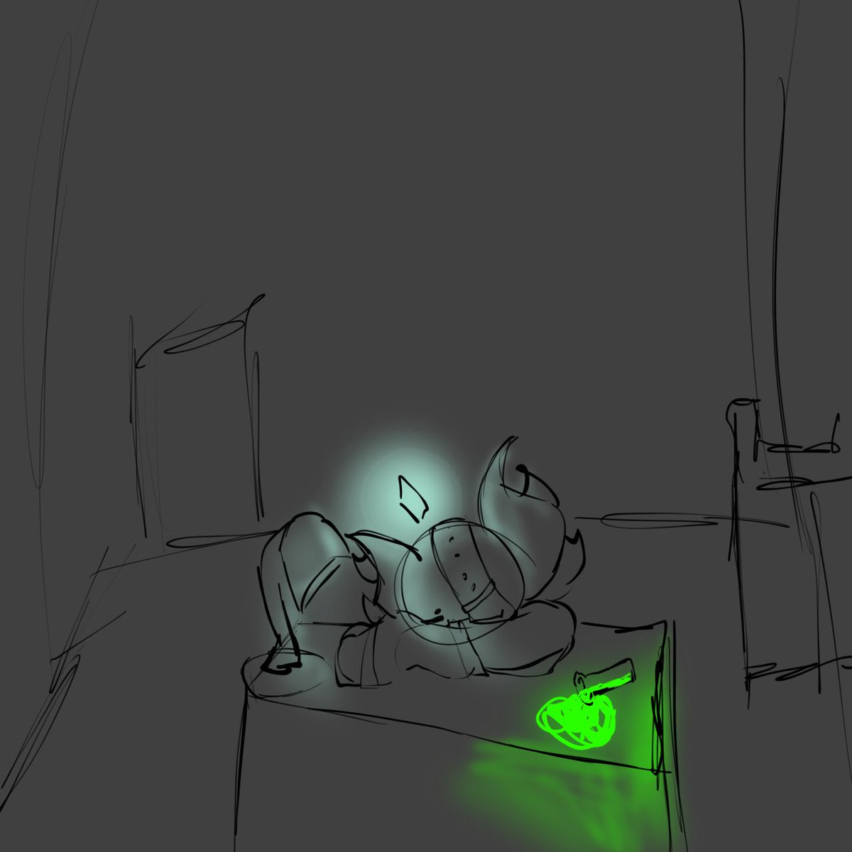lamephighting's tweet photo. [ hes sleeping . ] https://t.co/pcDLks7Nem