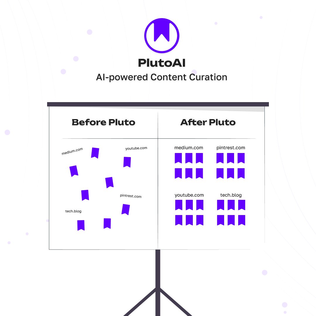 plutoai_app's tweet photo. Ditch the messy bookmarks and dive into a beautifully organized space to effortlessly #sort, #manage and rediscover your saved data!
Sign up for an early access
https://t.co/PCEh0j08sF

#PlutoAi https://t.co/rlCOb1oQNv