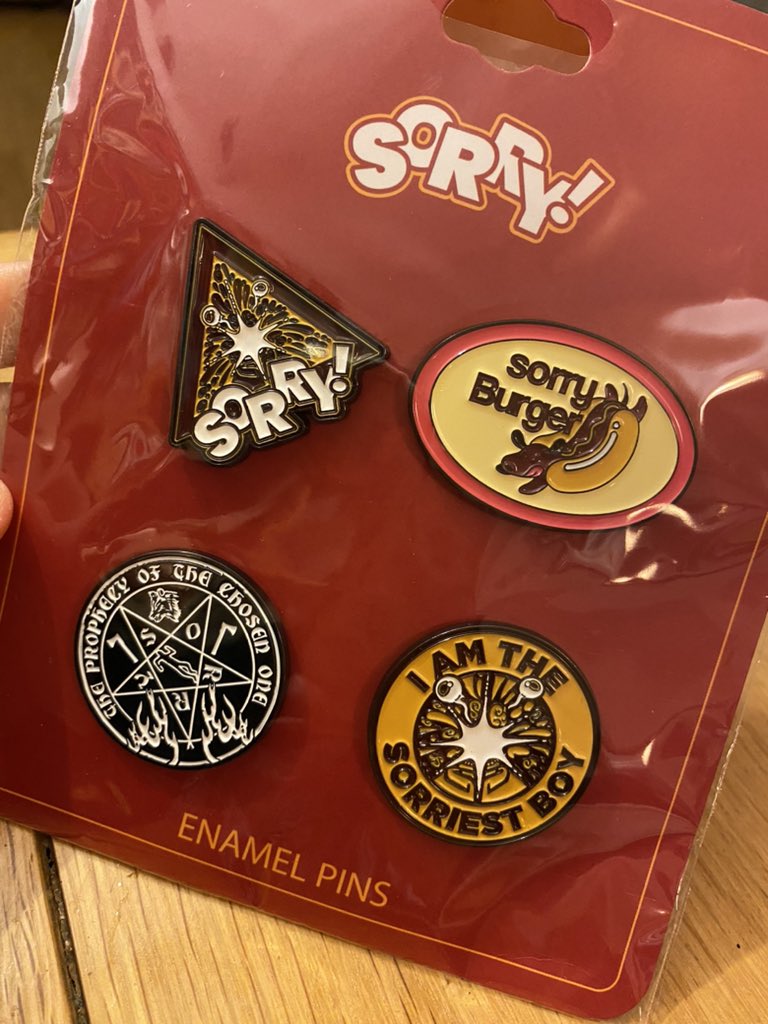 YIPPEE :D after the package was stuck in the rain for 6 hours, the sorry boys merch is here