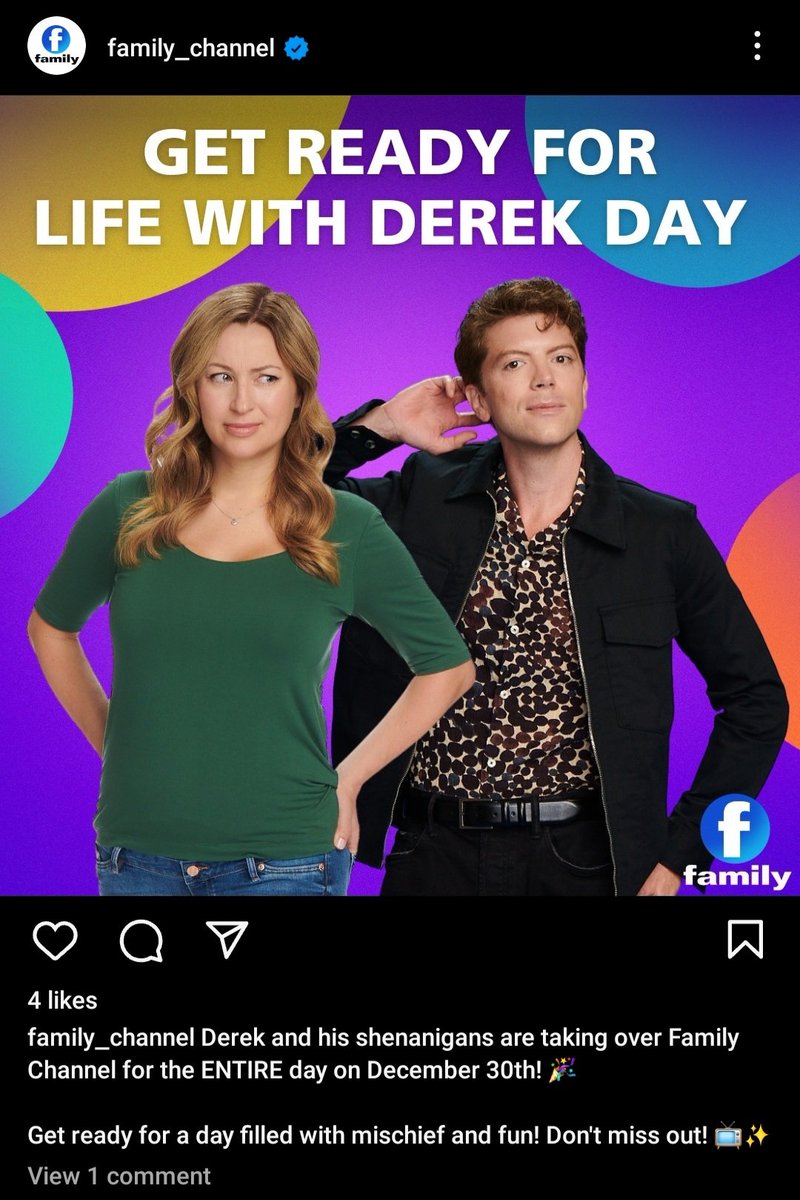 daseyfandom's tweet photo. HELLO?! THIS FEELS TARGETED.
Anyway if you're in Canada, on December 30th, tune into the @Family_Channel all day for a lovely day of Life with Derek!
And keep us posted because we are in the States!
#RebootLWD #dasey #lifewithderek #lifewithluca @WildBrainHQ https://t.co/xM5FX6mHzk