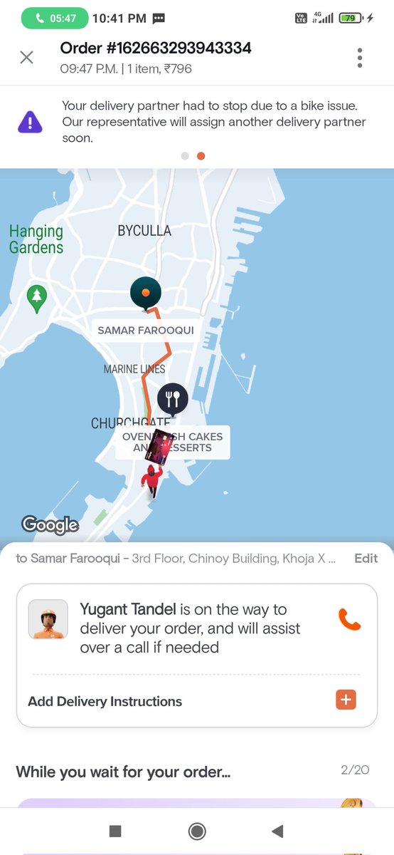 samarfarooqui's tweet photo. @Swiggy @SwiggyCares wasted 1 hour. Then cancelled my order. Giant waste of time. Horrible service. 

@jagograhakjago #Swiggy #CustomerExperience 

Swiggy is service is always 💩. https://t.co/MpljRydJpL