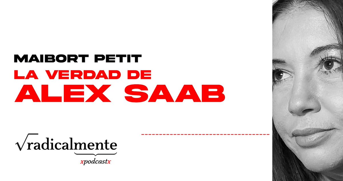 RadicalmentePod's tweet photo. ¿Ya se vieron el programazo que grabamos con la gran @maibortpetit contando todas las VERDADES DE SAAB?

@OrlvndoA y @Neoadolfo le preguntaron todo a Maibort.  https://t.co/I5me7TG9Jg https://t.co/TqxsmGVkIy