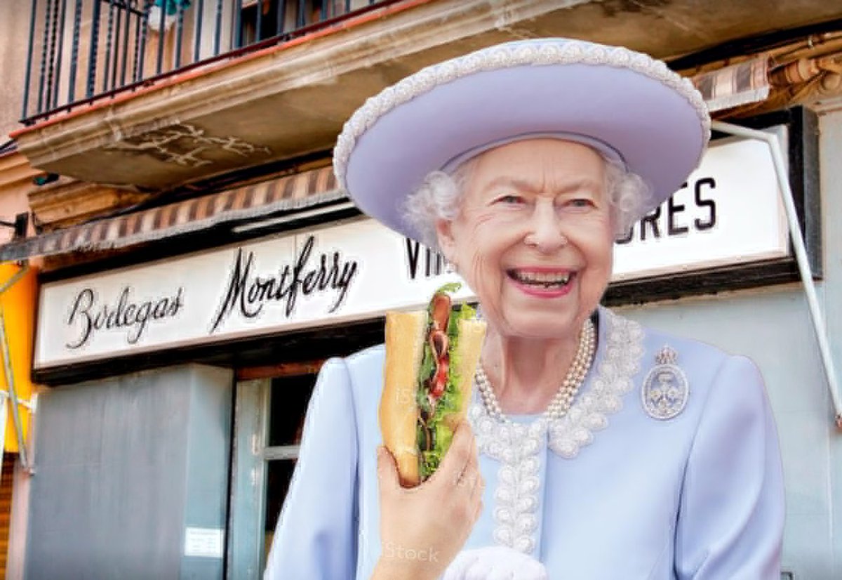 FIL D'ENTREPANS DE LA BODEGA MONTFERRY COM A VESTITS D'ELISABET II PART 2