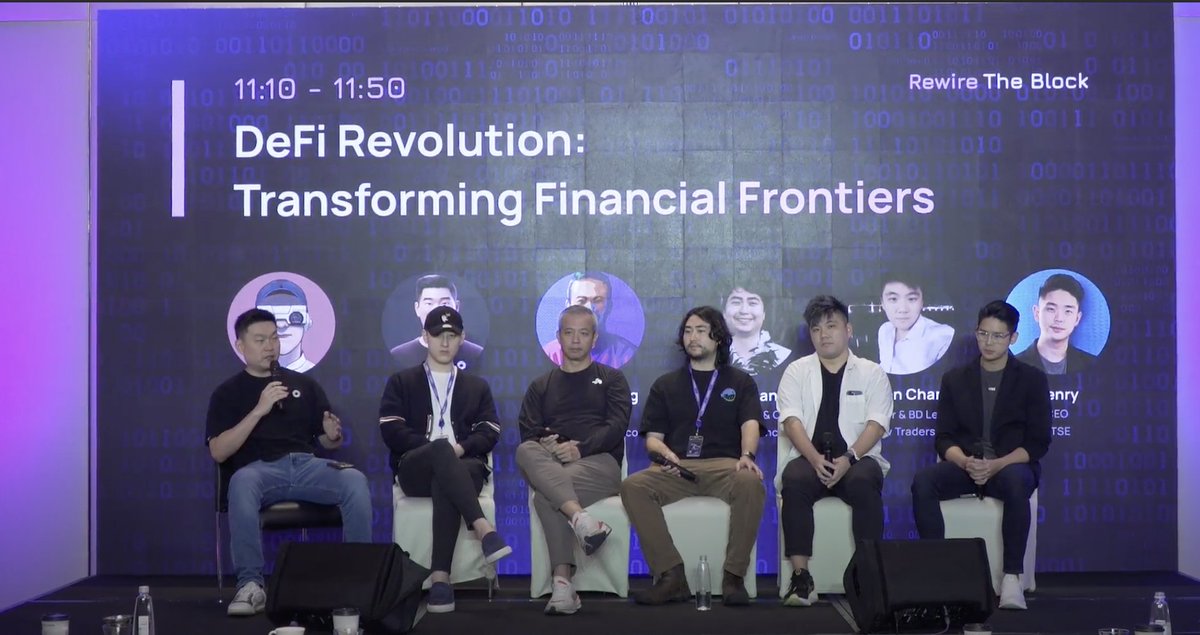 Rewire The Block Panel - DeFi Revolution