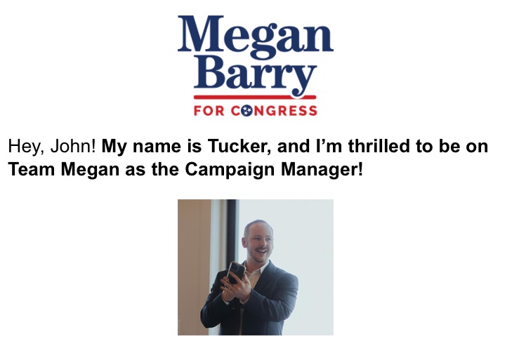 I can’t tell you how excited I am for Tucker!  I had the privilege of working with him on another campaign and recognized his talent immediately.  Great hire Megan! <a href="/WTKarnes/">Tucker Karnes</a> <a href="/MeganCBarry/">Megan Barry</a>