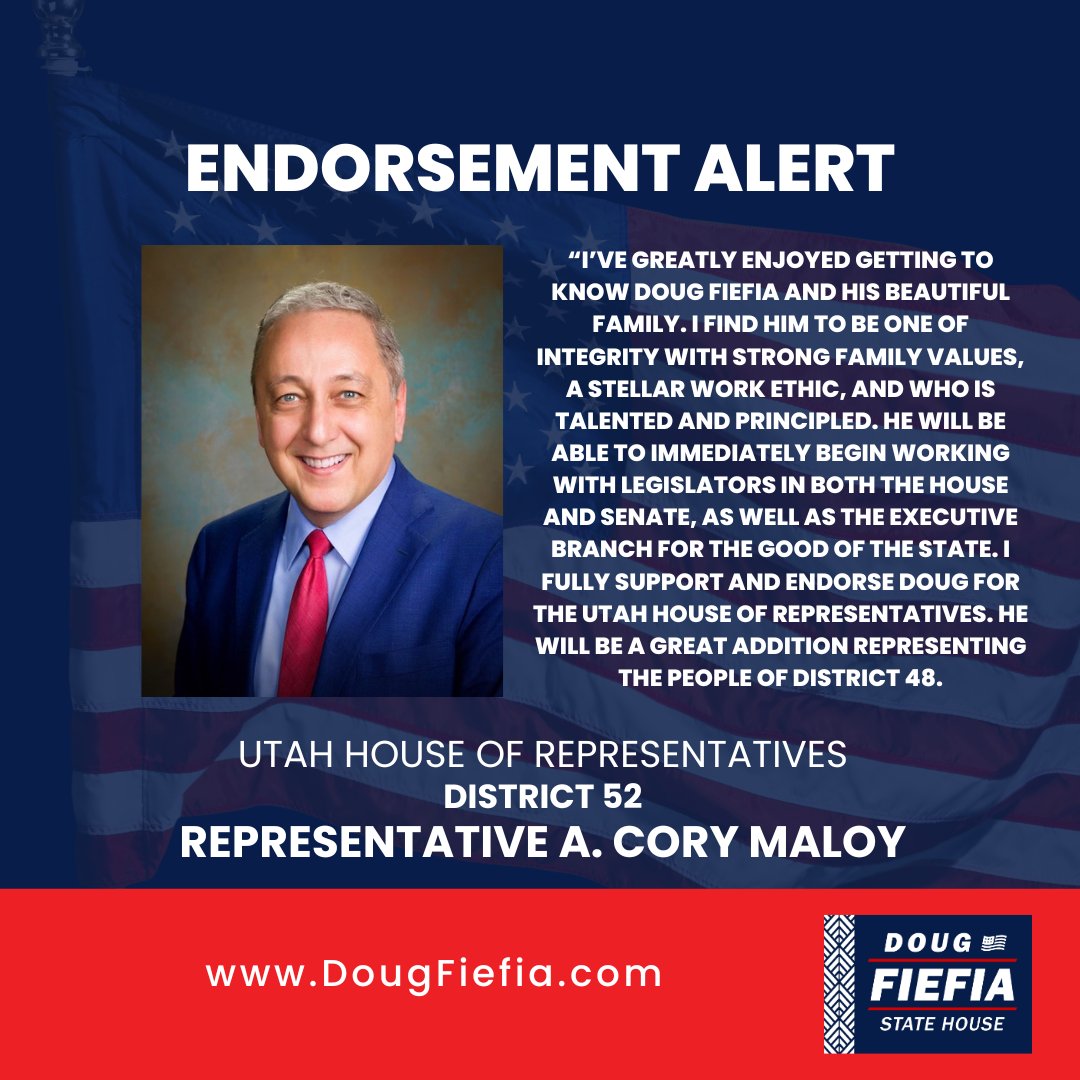 Thank you <a href="/cory_maloy/">Cory Maloy</a> for your kind words and endorsement! Grateful to have your support.