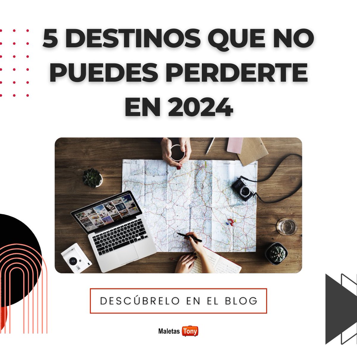 MaletasTony's tweet photo. ✨ 2023 ya está a punto de finalizar...

🎯¿Te has marcado ya tus #propósitos de año nuevo?

¡Esperamos que entre ellos esté el de #viajar más!  😏

✈️En ese caso, ¡nuestro último artículo es para ti!

📢 Léelo aquí  ➡️ https://t.co/brHPzhLS7o https://t.co/t7cFZoB3H0