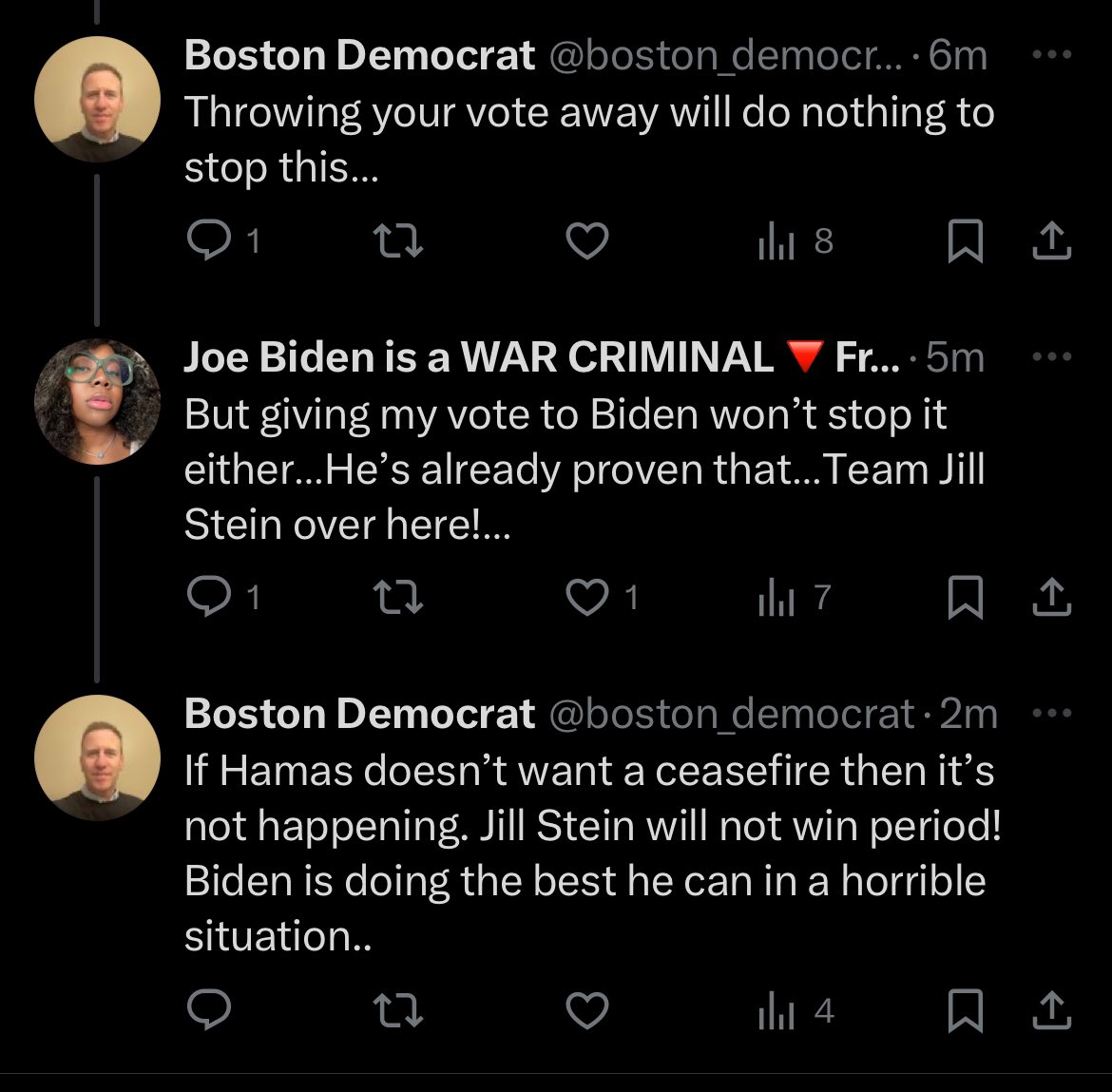 PookieJane3429's tweet photo. I can almost hear the liberal tears as he typed that…I cannot believe I associated myself with these people for 26 years…Biden is greenlighting a genocide but he is doing “the best he can”…
#AbandonBiden https://t.co/K62fzBy7hM
