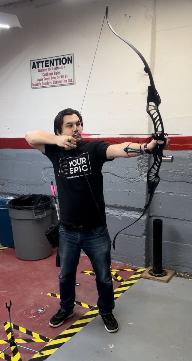 Fr0stless's tweet photo. Little update: my life has been consumed with training and practice for 2024 archery season! https://t.co/qbpLYzHmA6