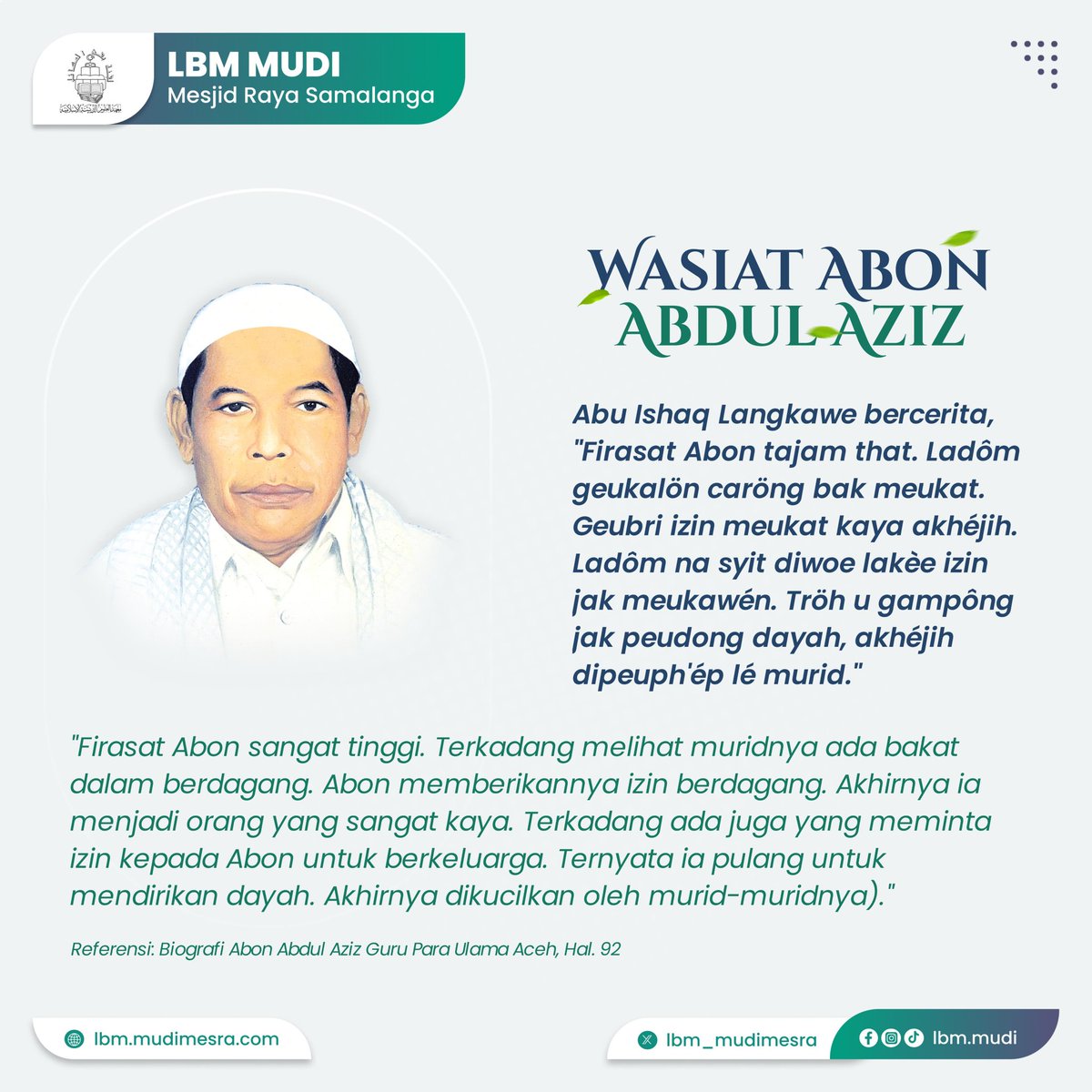 LBM MUDI Mesra (@lbm_mudimesra) on Twitter photo 