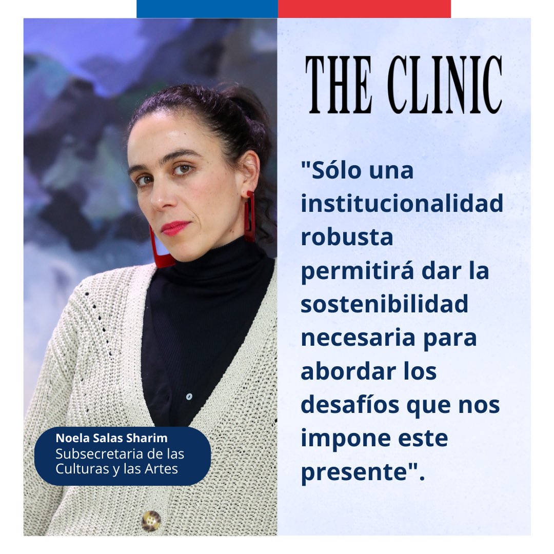 Les comparto una columna en la que reflexiono sobre la importancia de las culturas y las artes en la vida de las personas y el rol de <a href="/culturas_cl/">Ministerio de las Culturas</a> <a href="/SubseCulturas/">Subsecretaría de las Culturas y las Artes</a>,en conjunto con el sector, para que la cultura no sea el adorno al final de la fiesta🗞️ theclinic.cl/2023/12/27/col…
