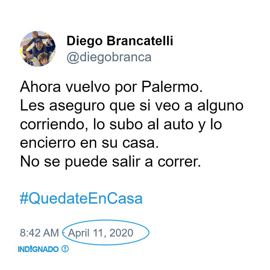 indignadoxd's tweet photo. Brancatelli dice que Milei es la dictadura. 👇 https://t.co/l9YazOUlCj