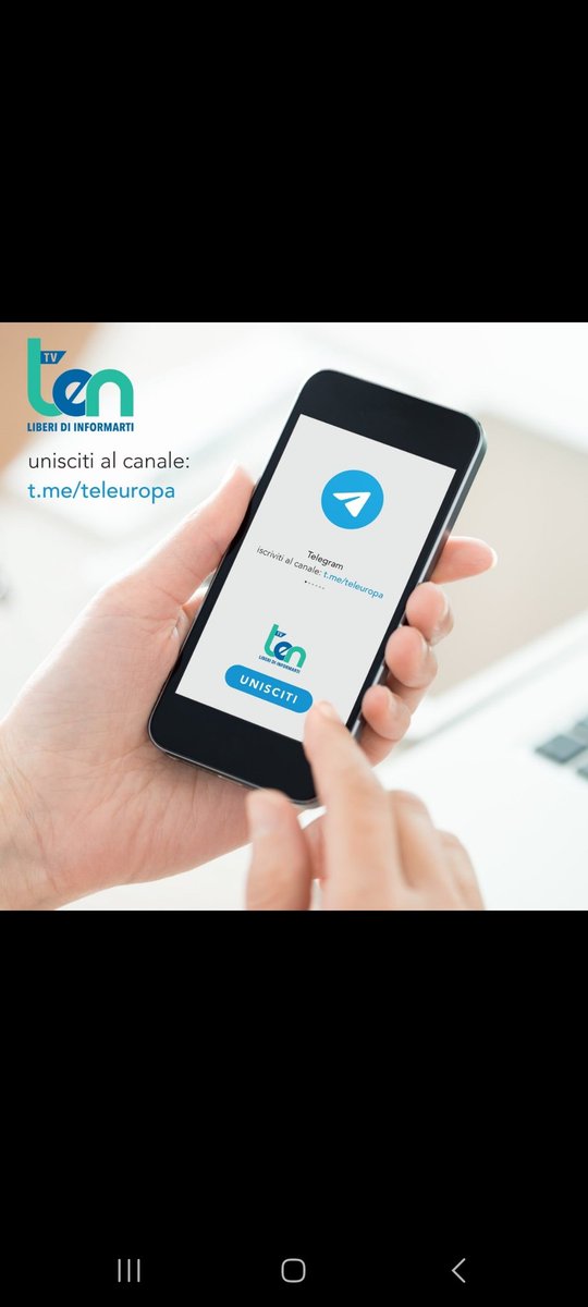 Teleuropa's tweet photo. Per restare sempre aggiornato unisciti al nostro Canale Telegram
https://t.co/X67g906NHq https://t.co/YrmezwsWXF
