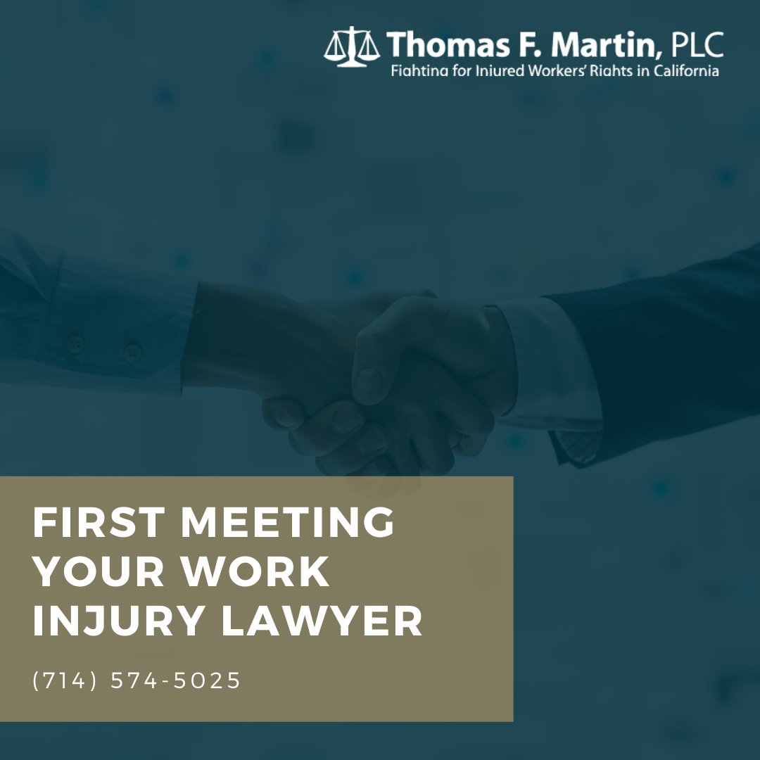 TomMartinPLC's tweet image. The more prepared you are for the initial meeting with a work injury lawyer, the sooner benefits can be pursued. Try to bring the following:

zurl.co/2ca5

#WorkersCompensation #CaliforniaLaw #NavigatingComplexity