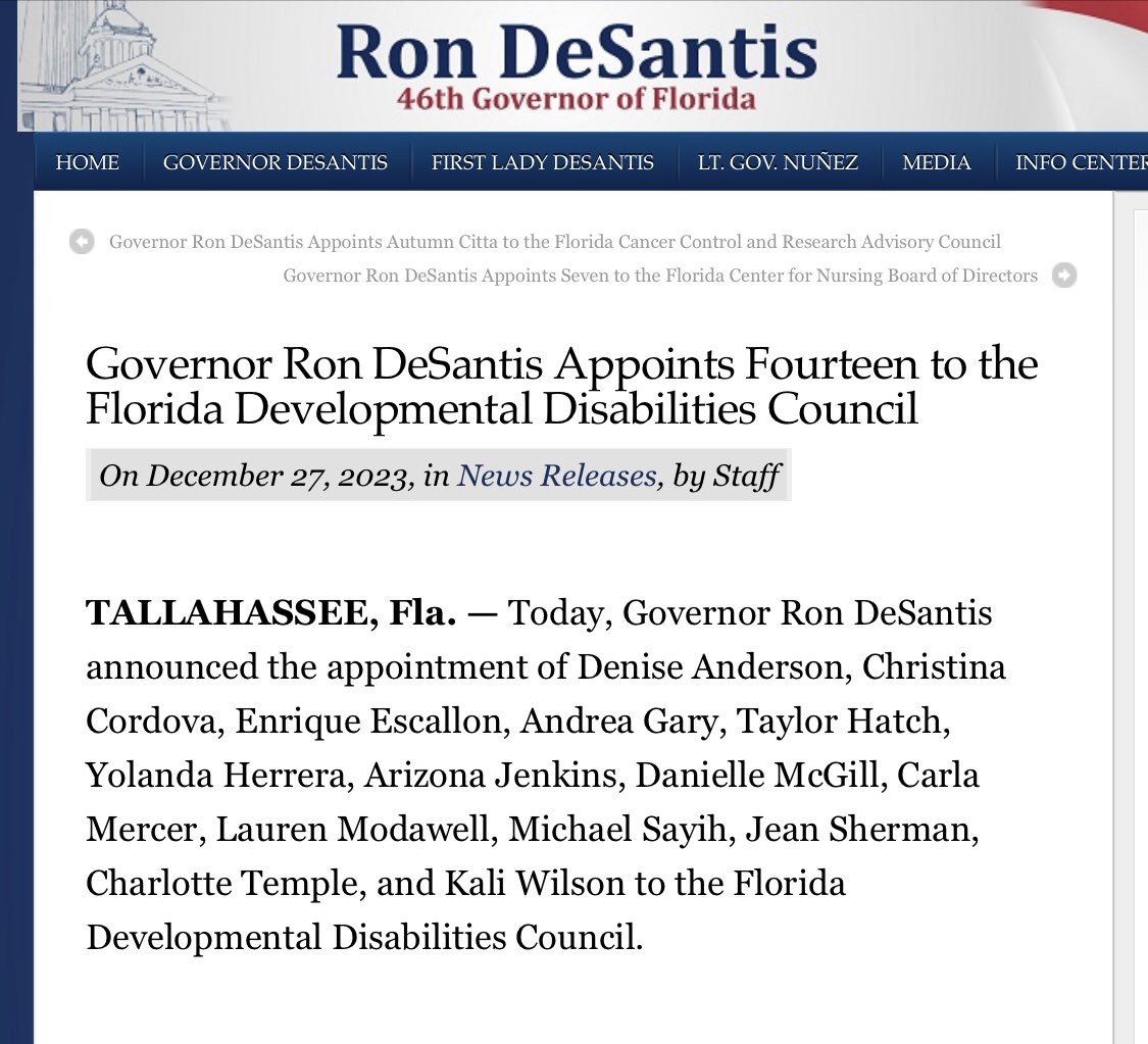 Florida Partners in Policymaking tweet media